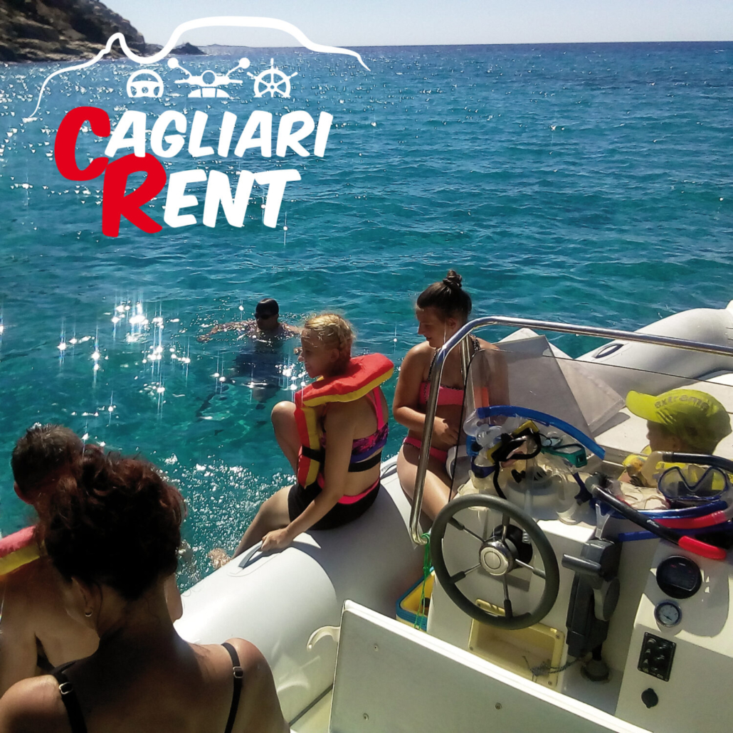 Escursioni in gommone nel Golfo degli Angeli da Cagliari a Villasimius | Cagliari Rent - Marina di Capitana | Cagliari Rent - Marina di Capitana